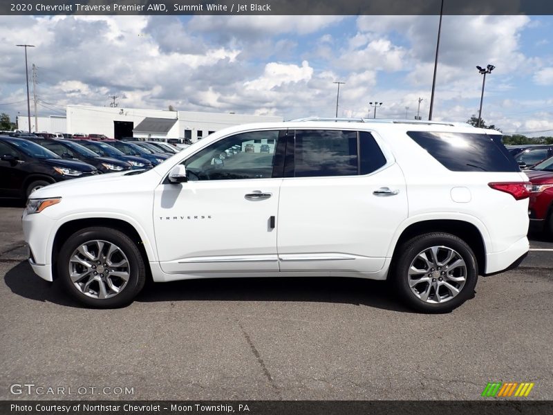  2020 Traverse Premier AWD Summit White
