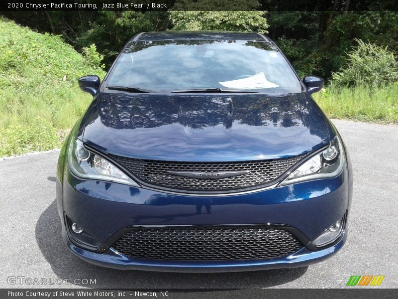 Jazz Blue Pearl / Black 2020 Chrysler Pacifica Touring