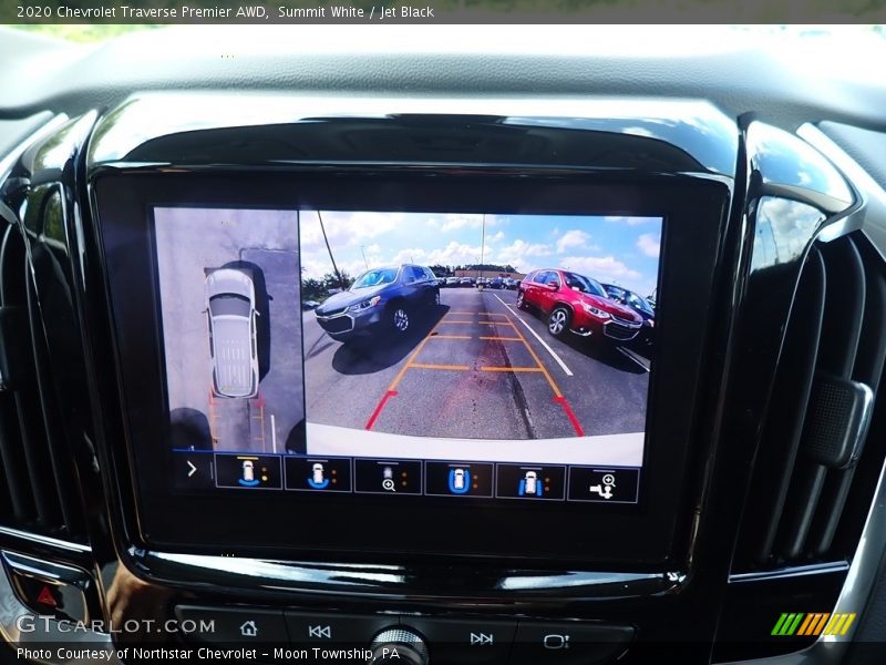 Summit White / Jet Black 2020 Chevrolet Traverse Premier AWD