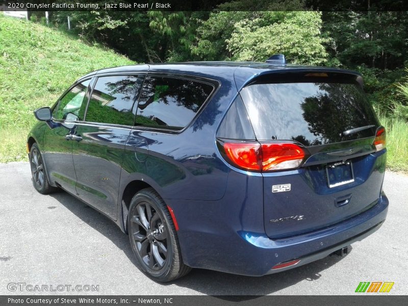 Jazz Blue Pearl / Black 2020 Chrysler Pacifica Touring