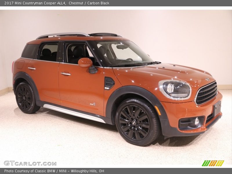 Chestnut / Carbon Black 2017 Mini Countryman Cooper ALL4