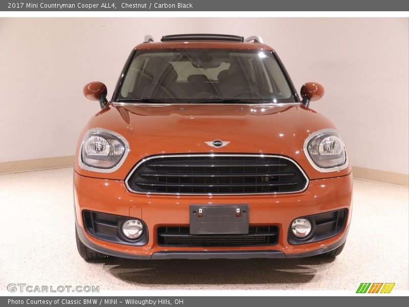 Chestnut / Carbon Black 2017 Mini Countryman Cooper ALL4