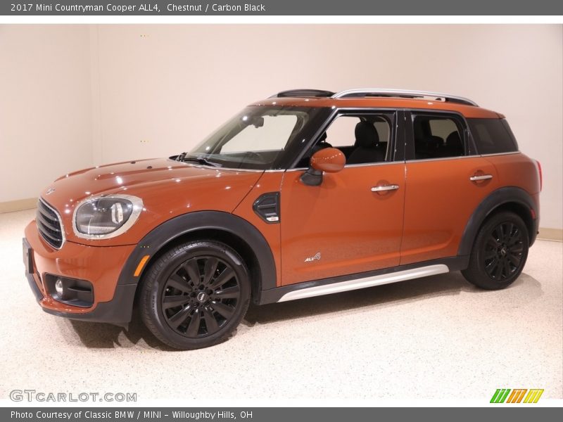 Chestnut / Carbon Black 2017 Mini Countryman Cooper ALL4
