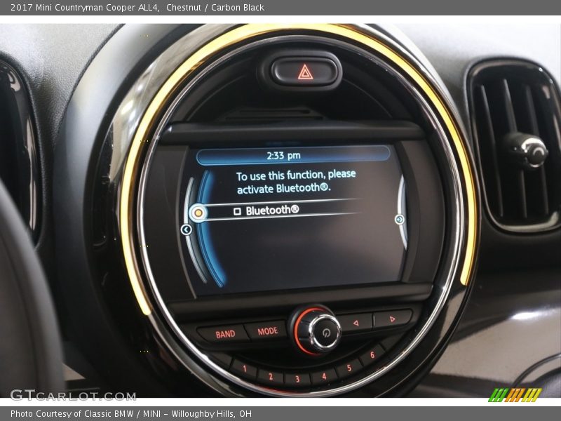 Chestnut / Carbon Black 2017 Mini Countryman Cooper ALL4