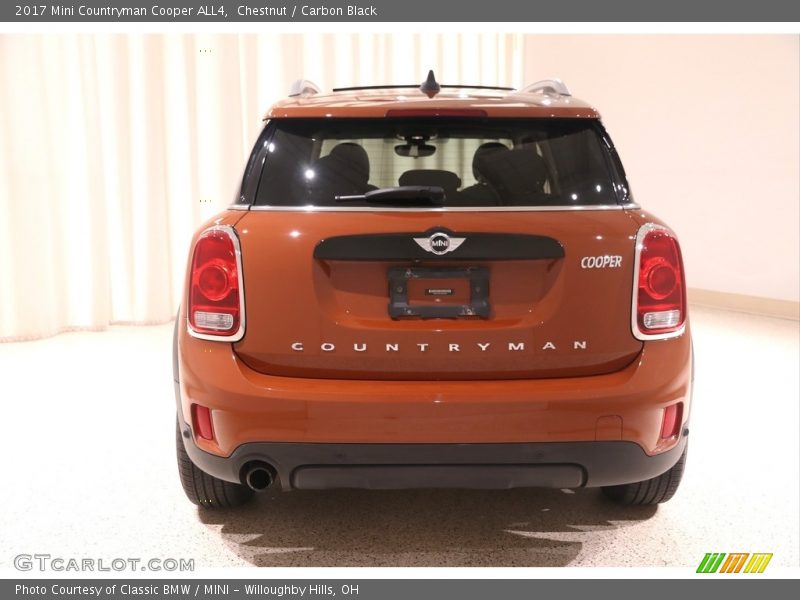 Chestnut / Carbon Black 2017 Mini Countryman Cooper ALL4