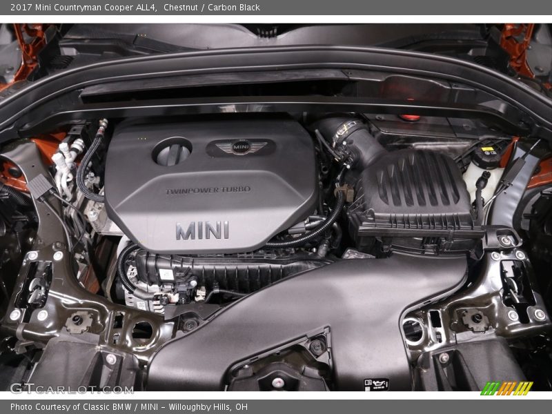 Chestnut / Carbon Black 2017 Mini Countryman Cooper ALL4