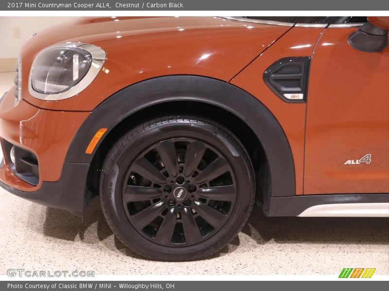 Chestnut / Carbon Black 2017 Mini Countryman Cooper ALL4