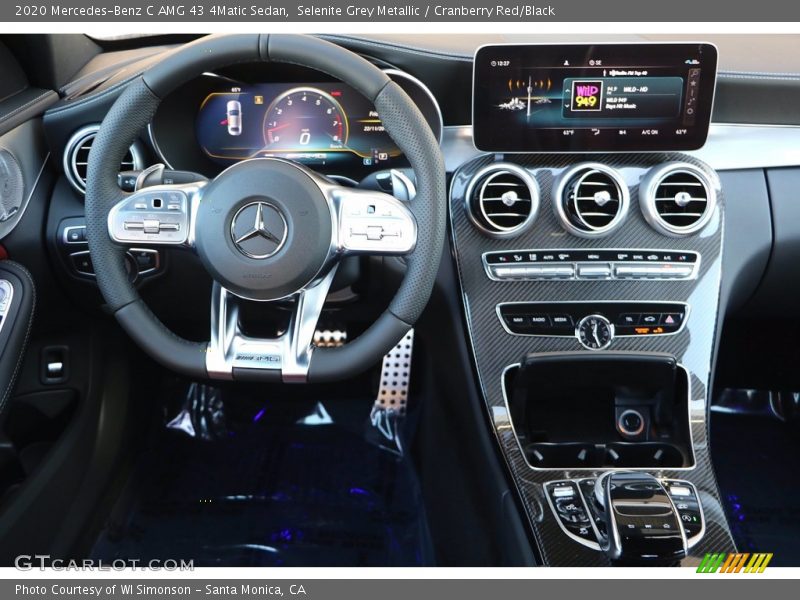 Controls of 2020 C AMG 43 4Matic Sedan