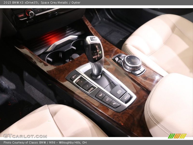 Space Grey Metallic / Oyster 2015 BMW X3 xDrive35i