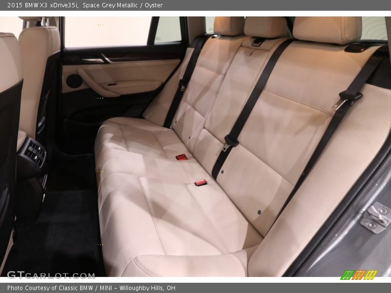 Space Grey Metallic / Oyster 2015 BMW X3 xDrive35i