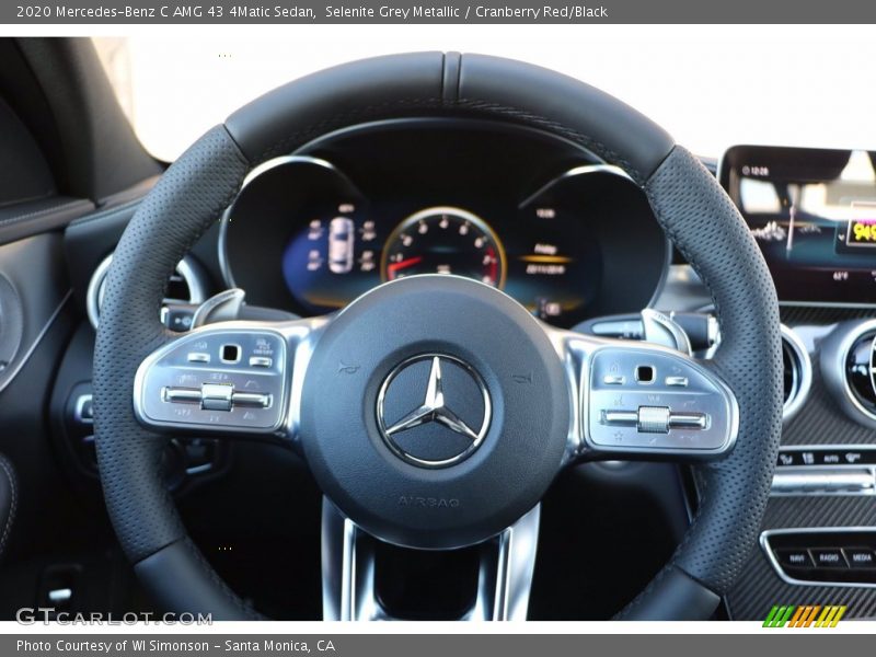  2020 C AMG 43 4Matic Sedan Steering Wheel