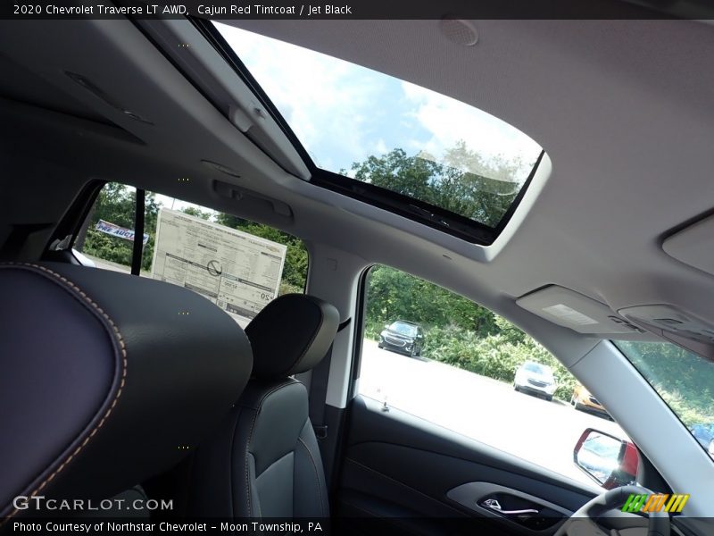 Cajun Red Tintcoat / Jet Black 2020 Chevrolet Traverse LT AWD