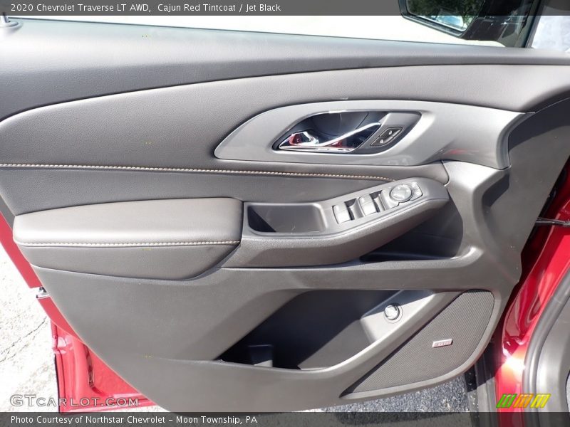 Cajun Red Tintcoat / Jet Black 2020 Chevrolet Traverse LT AWD