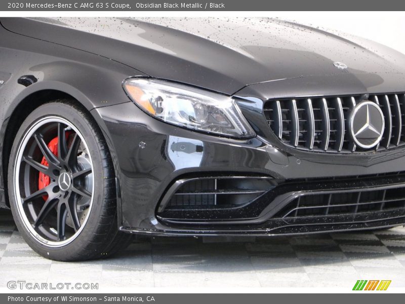 Obsidian Black Metallic / Black 2020 Mercedes-Benz C AMG 63 S Coupe