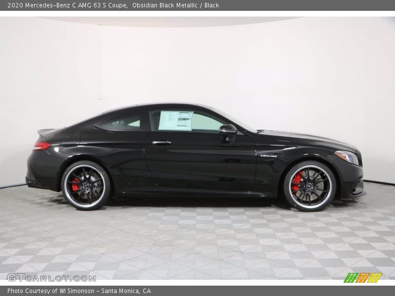 Obsidian Black Metallic / Black 2020 Mercedes-Benz C AMG 63 S Coupe