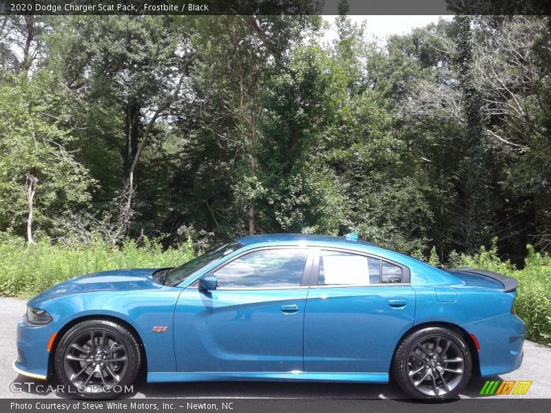 Frostbite / Black 2020 Dodge Charger Scat Pack