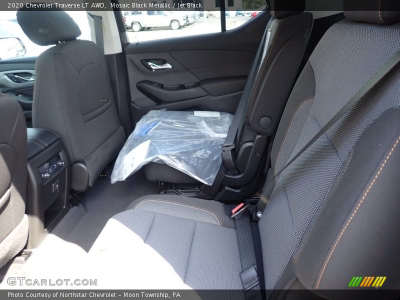 Mosaic Black Metallic / Jet Black 2020 Chevrolet Traverse LT AWD