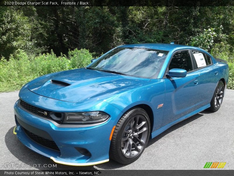 Frostbite / Black 2020 Dodge Charger Scat Pack