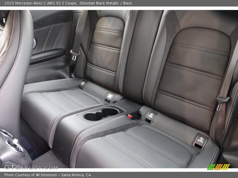Obsidian Black Metallic / Black 2020 Mercedes-Benz C AMG 63 S Coupe