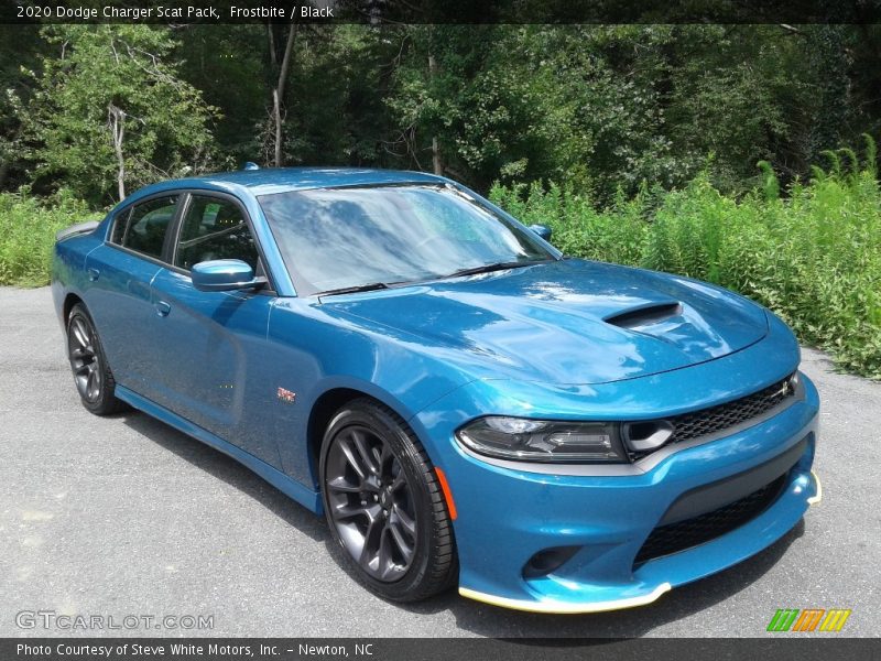 Frostbite / Black 2020 Dodge Charger Scat Pack