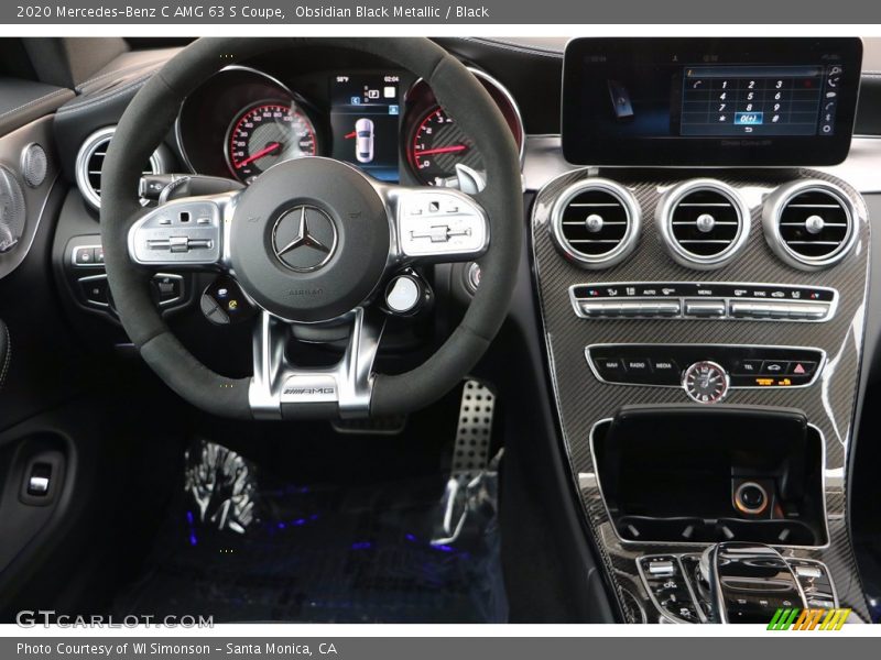 Obsidian Black Metallic / Black 2020 Mercedes-Benz C AMG 63 S Coupe