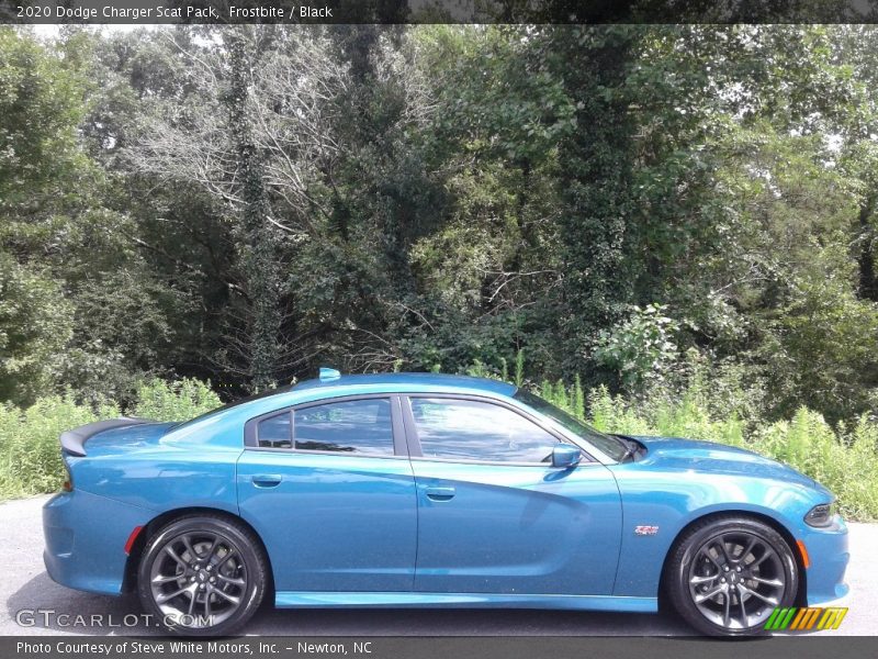 Frostbite / Black 2020 Dodge Charger Scat Pack