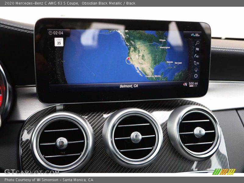 Obsidian Black Metallic / Black 2020 Mercedes-Benz C AMG 63 S Coupe