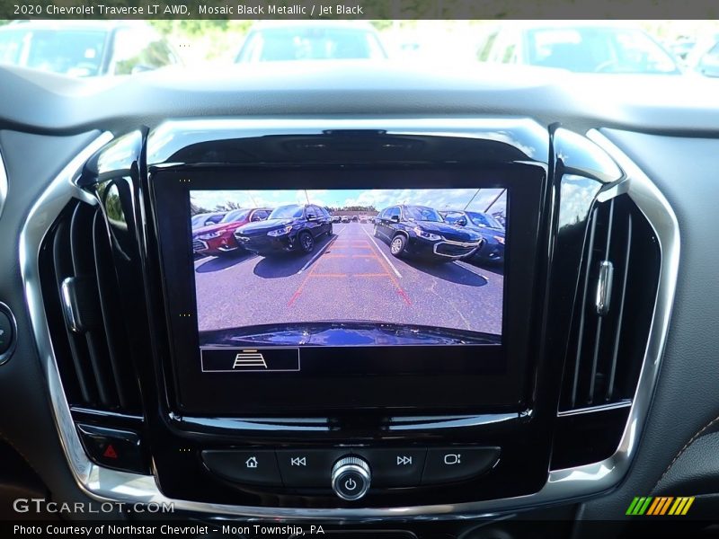 Mosaic Black Metallic / Jet Black 2020 Chevrolet Traverse LT AWD