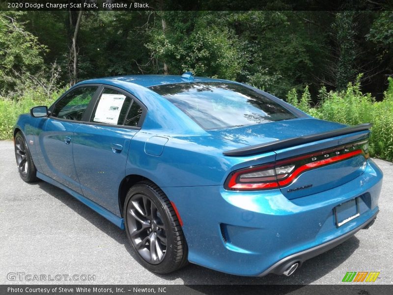 Frostbite / Black 2020 Dodge Charger Scat Pack