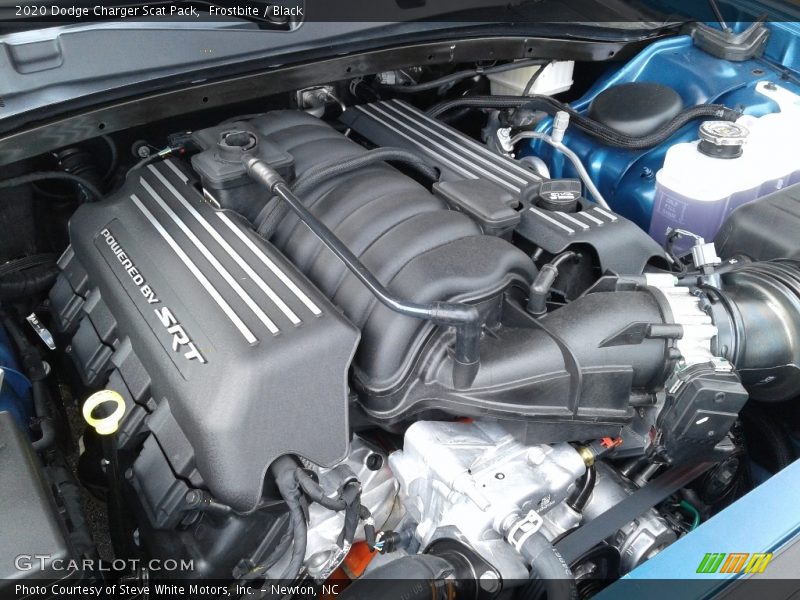 Frostbite / Black 2020 Dodge Charger Scat Pack