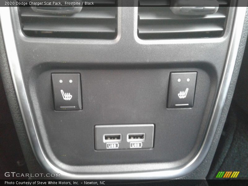 Frostbite / Black 2020 Dodge Charger Scat Pack