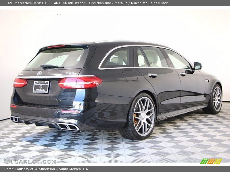 Obsidian Black Metallic / Macchiato Beige/Black 2020 Mercedes-Benz E 63 S AMG 4Matic Wagon
