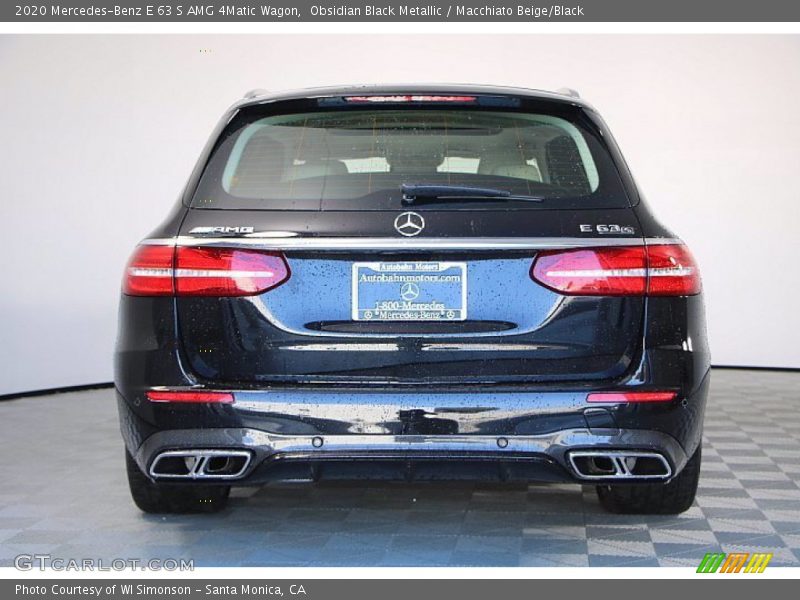 Obsidian Black Metallic / Macchiato Beige/Black 2020 Mercedes-Benz E 63 S AMG 4Matic Wagon
