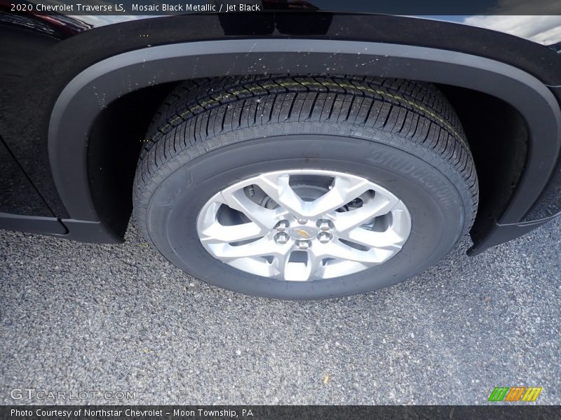 Mosaic Black Metallic / Jet Black 2020 Chevrolet Traverse LS