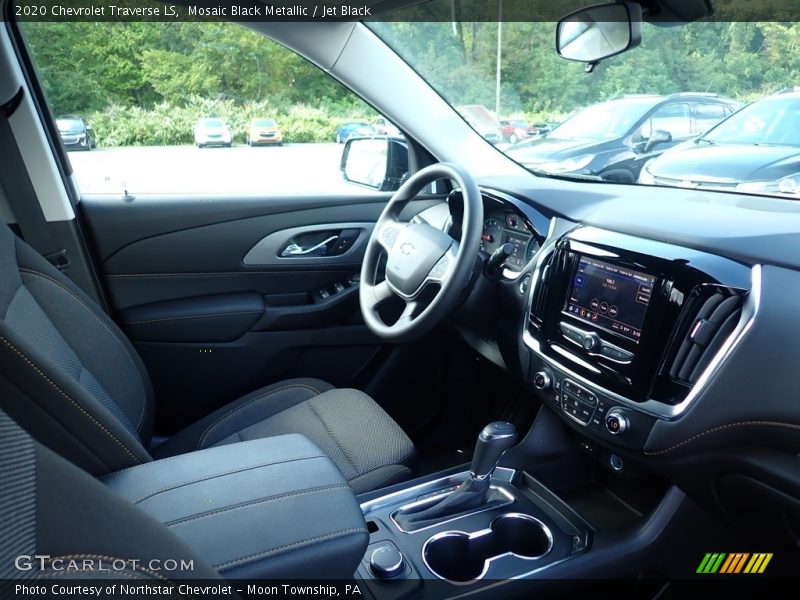 Mosaic Black Metallic / Jet Black 2020 Chevrolet Traverse LS