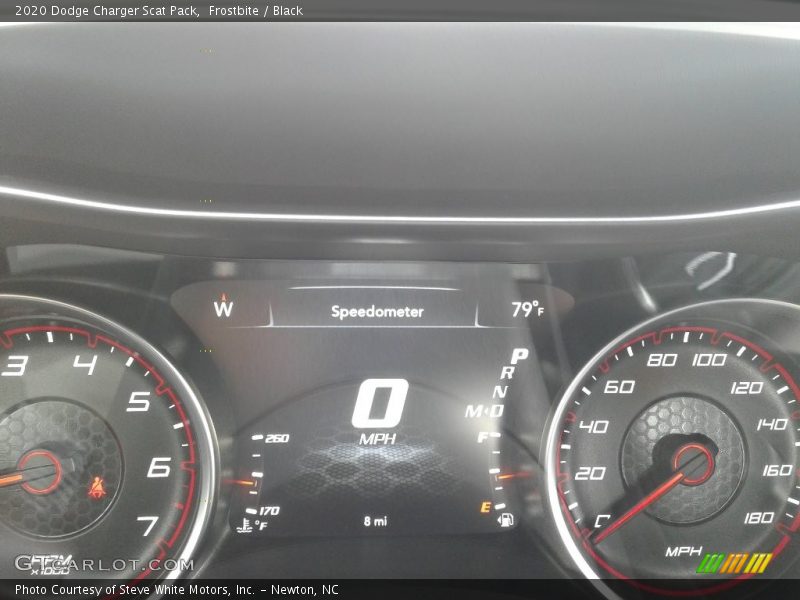 Frostbite / Black 2020 Dodge Charger Scat Pack