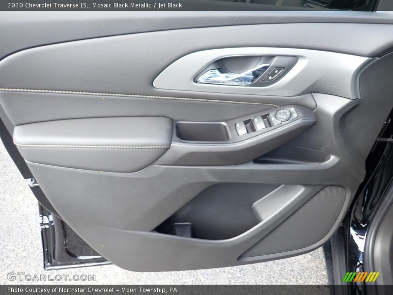Mosaic Black Metallic / Jet Black 2020 Chevrolet Traverse LS