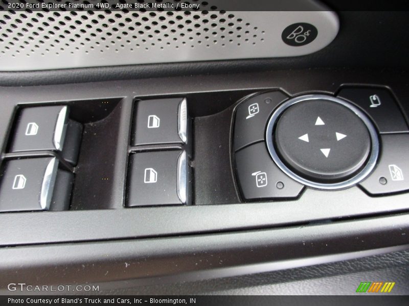 Agate Black Metallic / Ebony 2020 Ford Explorer Platinum 4WD