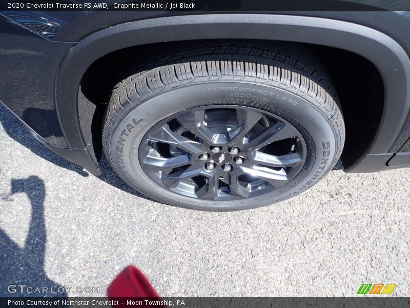 Graphite Metallic / Jet Black 2020 Chevrolet Traverse RS AWD