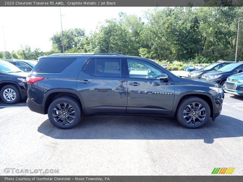 Graphite Metallic / Jet Black 2020 Chevrolet Traverse RS AWD