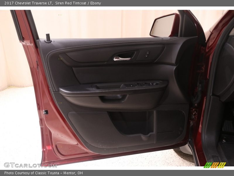 Siren Red Tintcoat / Ebony 2017 Chevrolet Traverse LT
