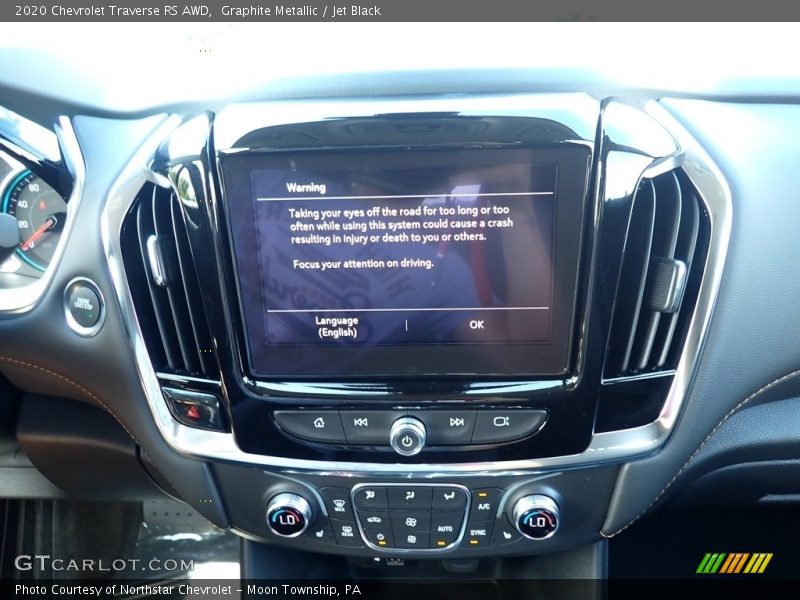Graphite Metallic / Jet Black 2020 Chevrolet Traverse RS AWD