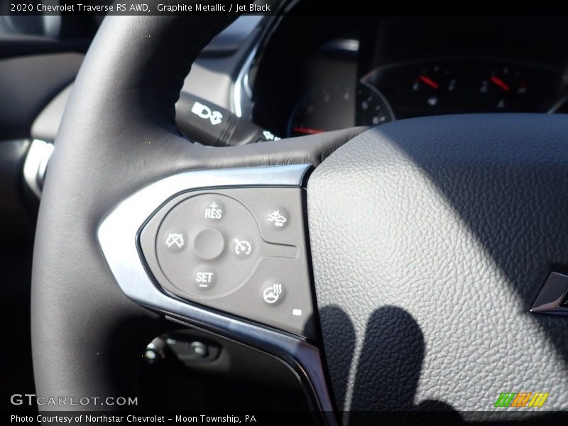 Graphite Metallic / Jet Black 2020 Chevrolet Traverse RS AWD