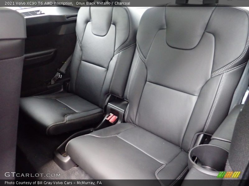 Onyx Black Metallic / Charcoal 2021 Volvo XC90 T6 AWD Inscription