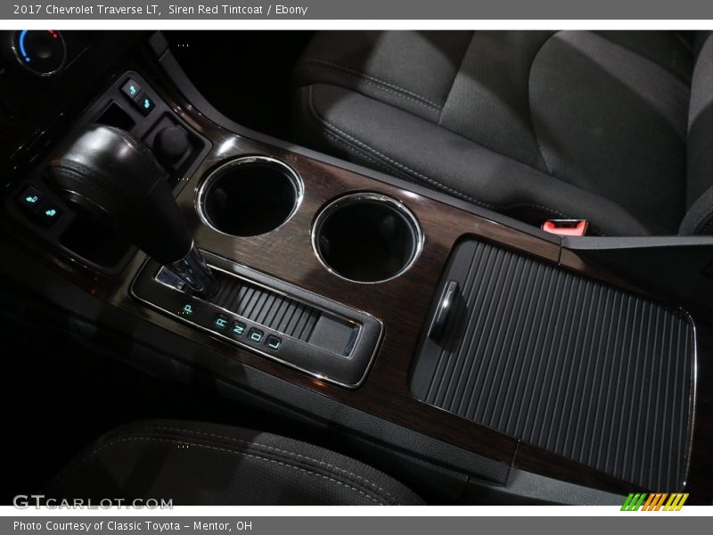 Siren Red Tintcoat / Ebony 2017 Chevrolet Traverse LT