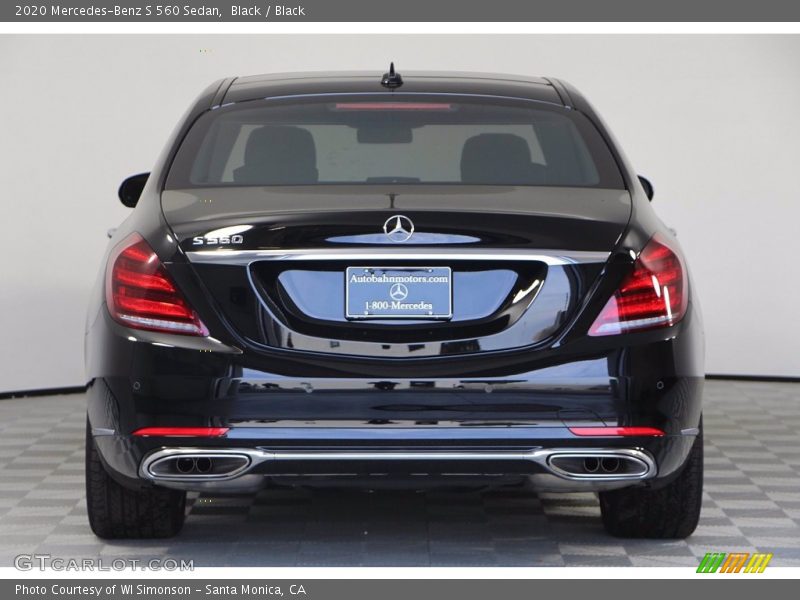 Black / Black 2020 Mercedes-Benz S 560 Sedan
