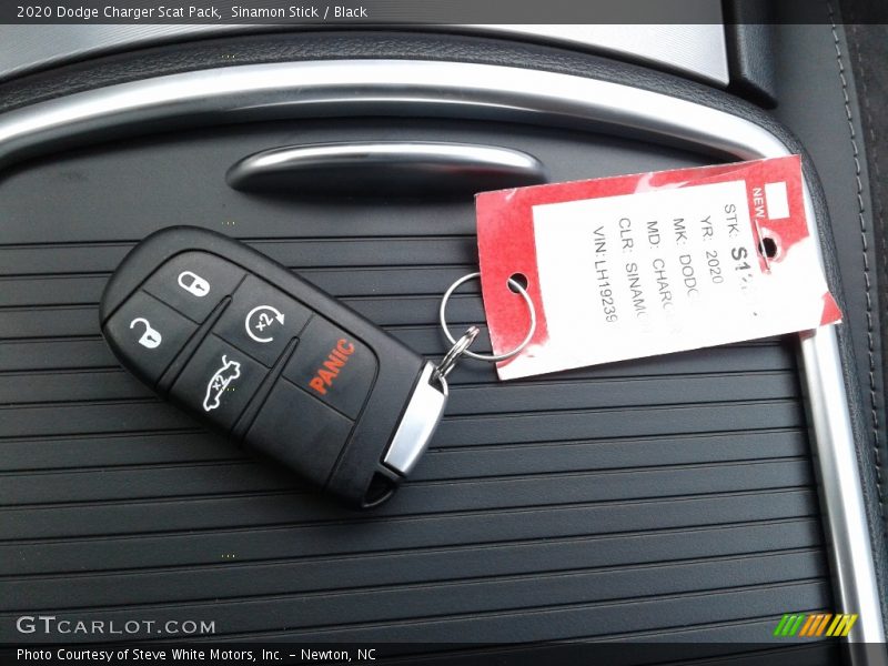 Sinamon Stick / Black 2020 Dodge Charger Scat Pack