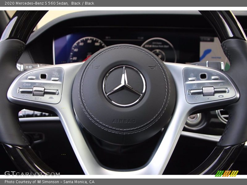 Black / Black 2020 Mercedes-Benz S 560 Sedan