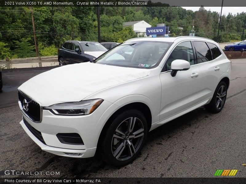  2021 XC60 T6 AWD Momentum Crystal White Metallic