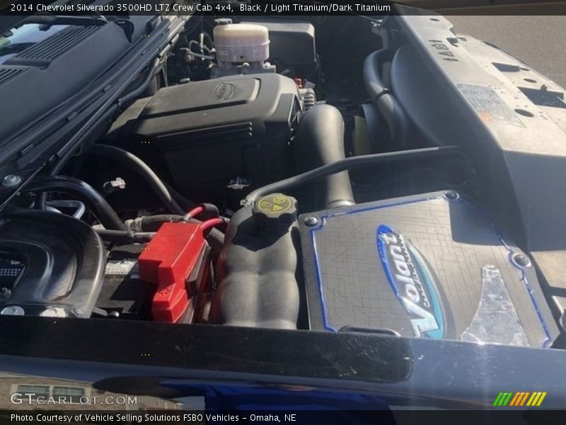 Black / Light Titanium/Dark Titanium 2014 Chevrolet Silverado 3500HD LTZ Crew Cab 4x4